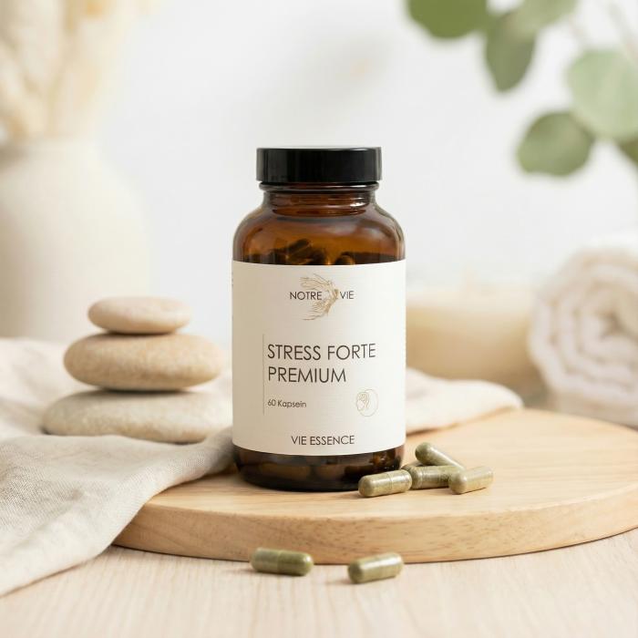 Stress Forte Premium capsules with botanical extracts and vitamin B6-2